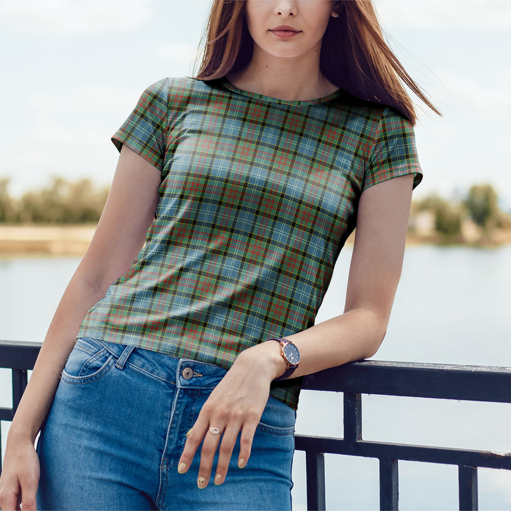 Brisbane modern Tartan T-Shirt - Tartanvibesclothing