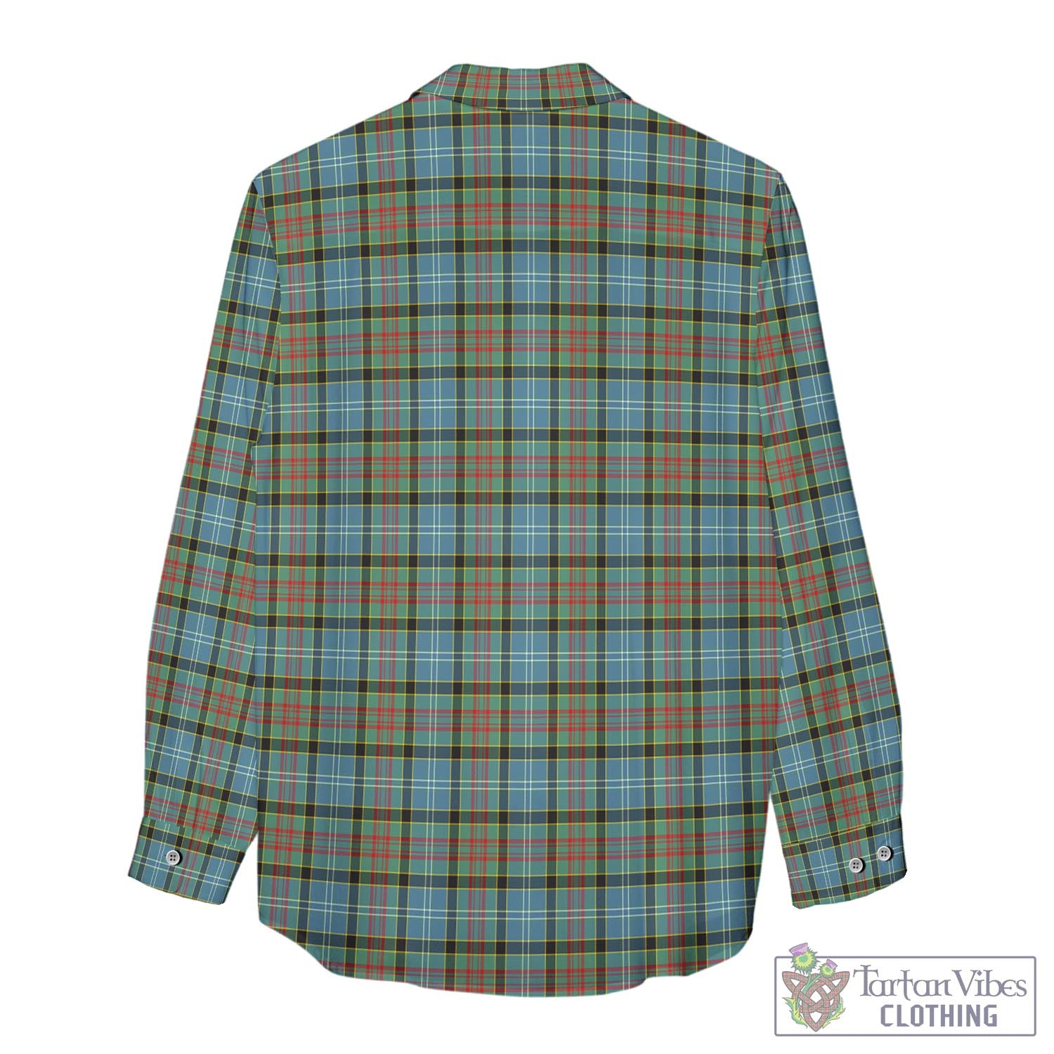 Brisbane modern Tartan Womens Casual Shirt