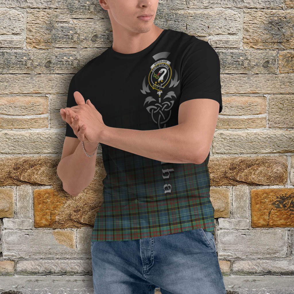 Tartan Vibes Clothing Brisbane modern Tartan T-Shirt Featuring Alba Gu Brath Family Crest Celtic Inspired