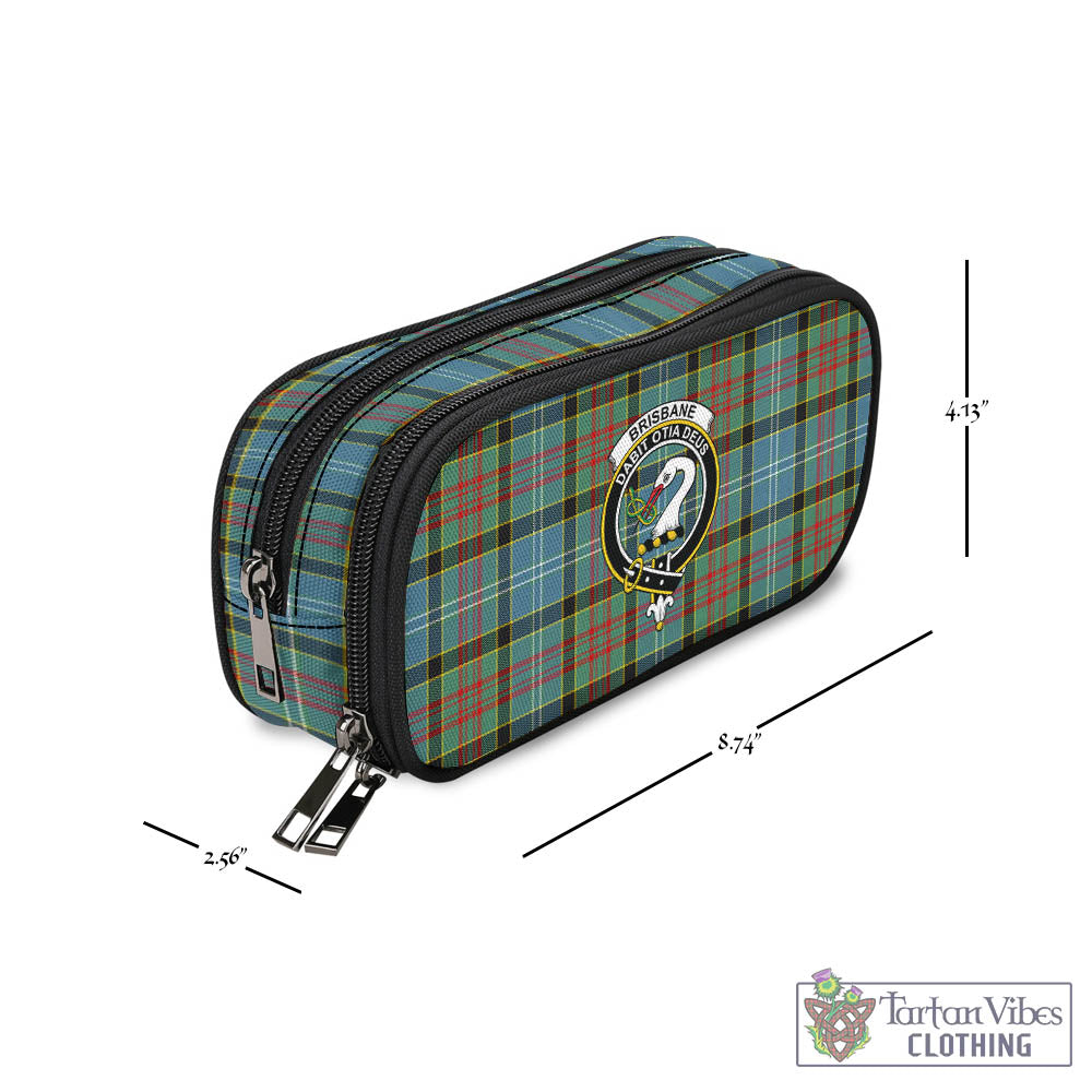 Tartan Vibes Clothing Brisbane modern Tartan Pen and Pencil Case with Family Crest