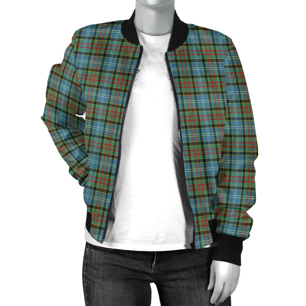 Brisbane modern Tartan Bomber Jacket - Tartanvibesclothing