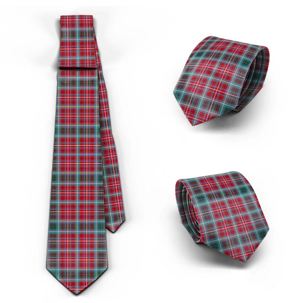 British Columbia Province Canada Tartan Classic Necktie Necktie One Size - Tartanvibesclothing