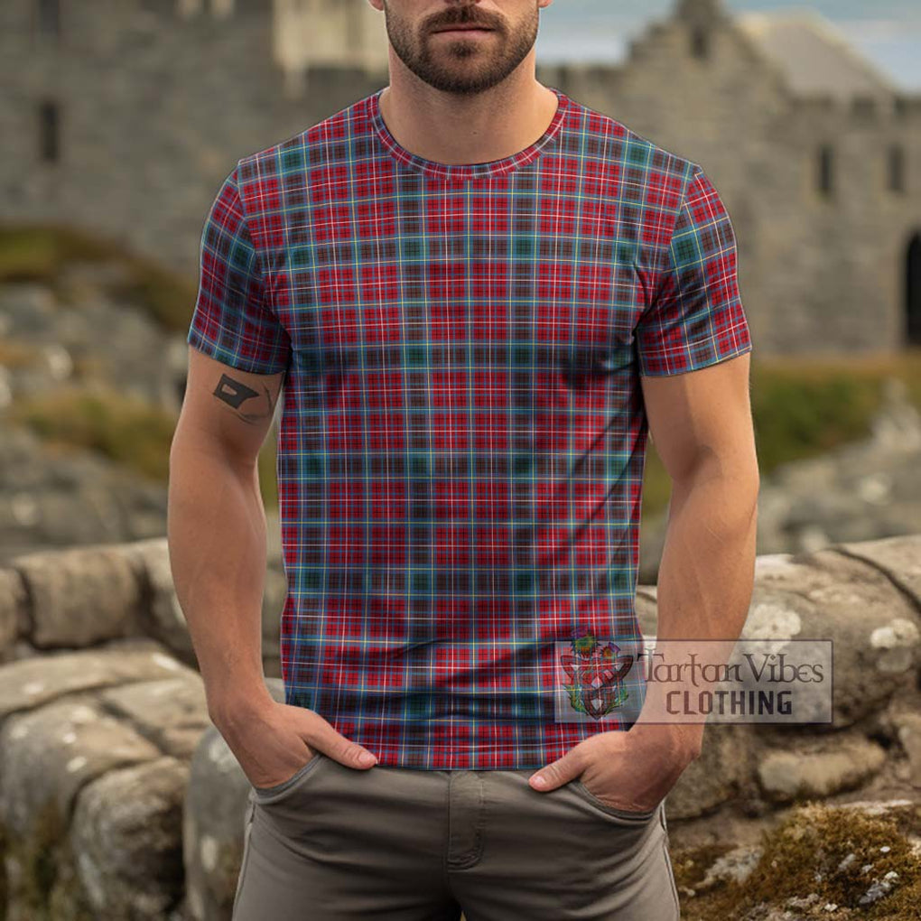 British Columbia Province Canada Tartan Cotton T-Shirt Men's Shirt - Tartanvibesclothing Shop