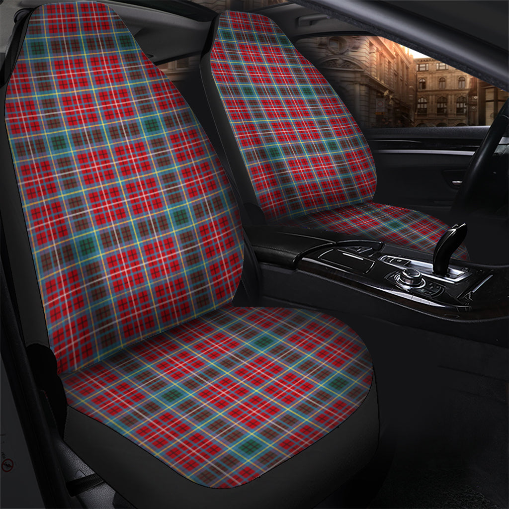 British Columbia Province Canada Tartan Car Seat Cover One Size - Tartanvibesclothing
