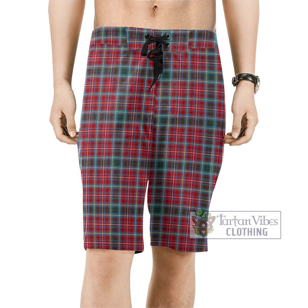 British Columbia Province Canada Tartan Men's Board Shorts Men - Tartan Vibes Clothing