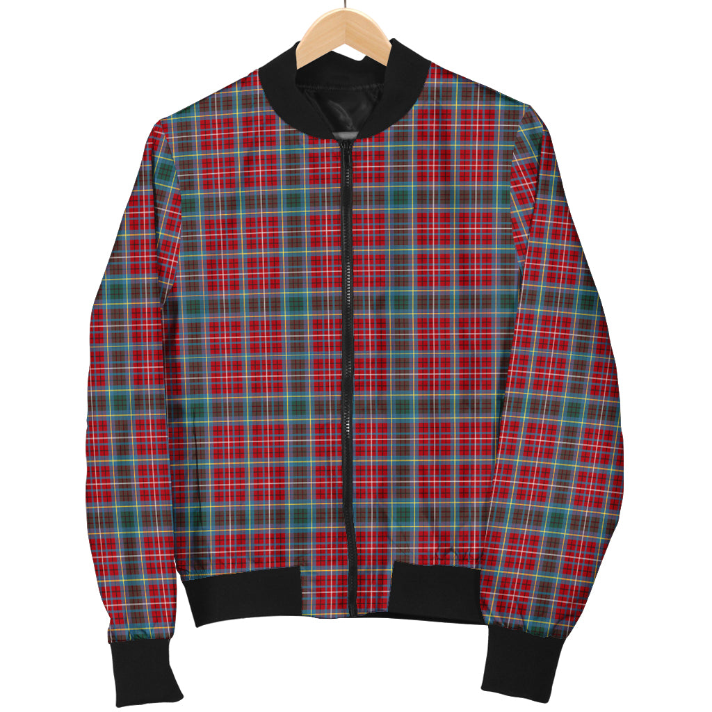 British Columbia Province Canada Tartan Bomber Jacket Unisex - Tartanvibesclothing