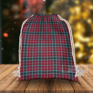 British Columbia Province Canada Tartan Christmas Santa's Bag