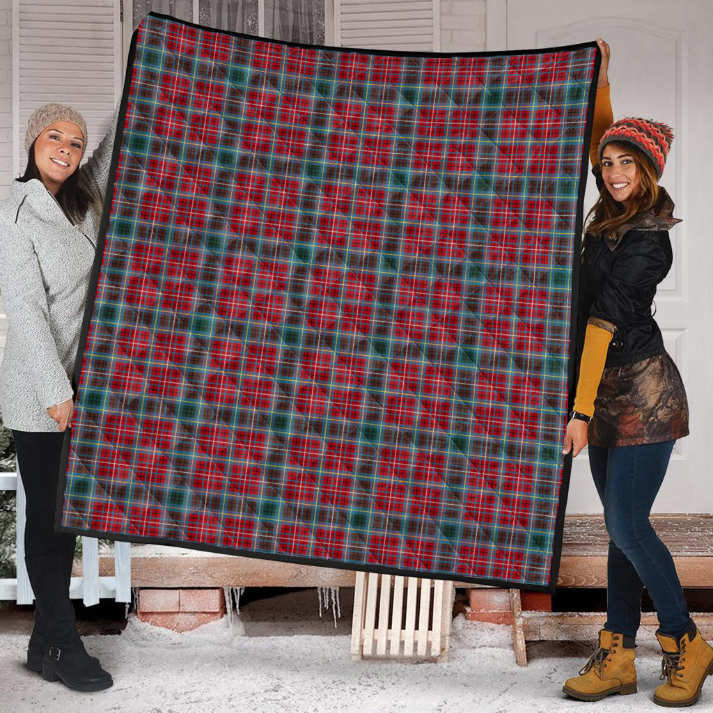 British Columbia Province Canada Tartan Quilt - Tartanvibesclothing