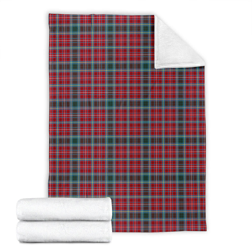 British Columbia Province Canada Tartan Blanket - Tartanvibesclothing