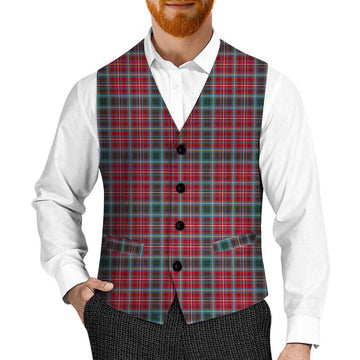 British Columbia Province Canada Tartan Men's Sleeveless Suit Vest