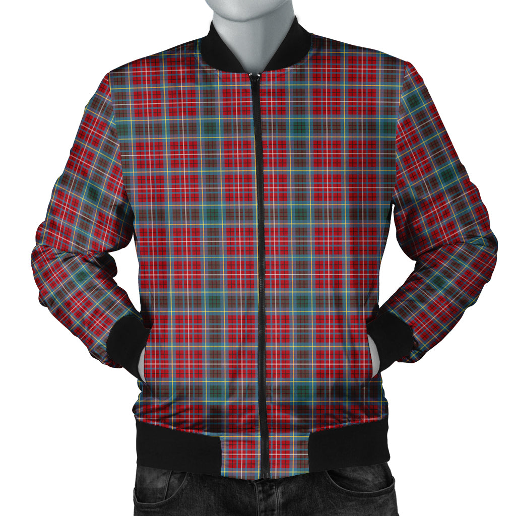 British Columbia Province Canada Tartan Bomber Jacket - Tartanvibesclothing