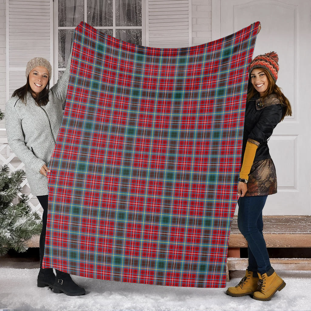 British Columbia Province Canada Tartan Blanket - Tartanvibesclothing