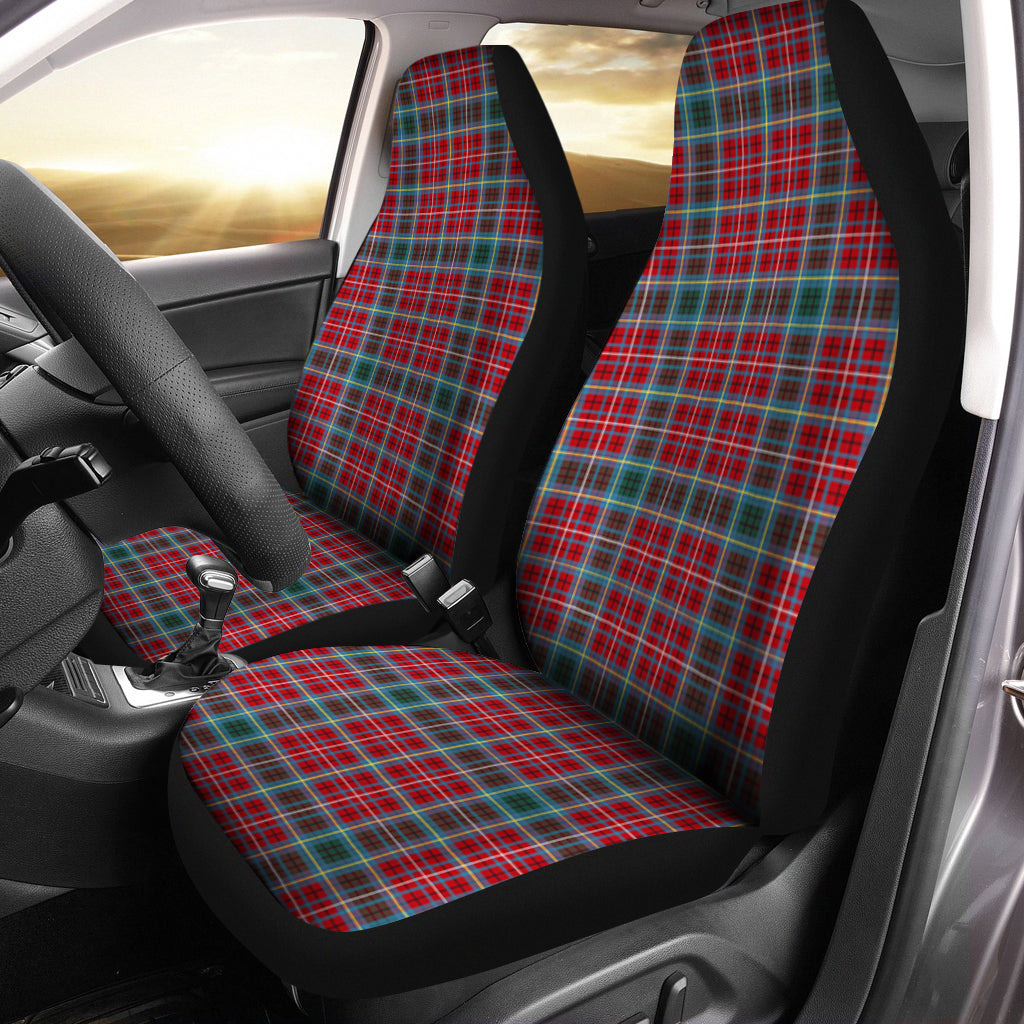 British Columbia Province Canada Tartan Car Seat Cover - Tartanvibesclothing