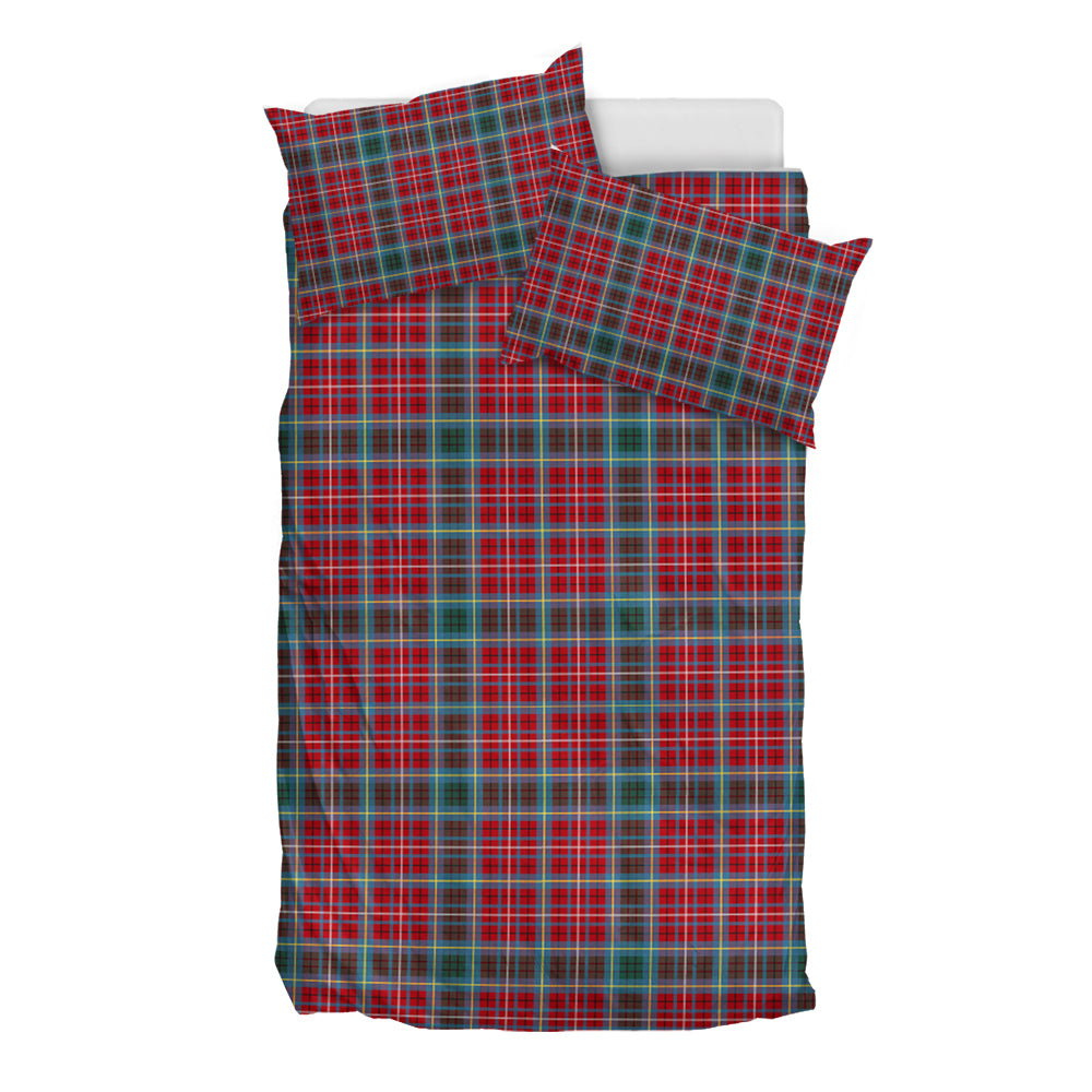 British Columbia Province Canada Tartan Bedding Set - Tartanvibesclothing