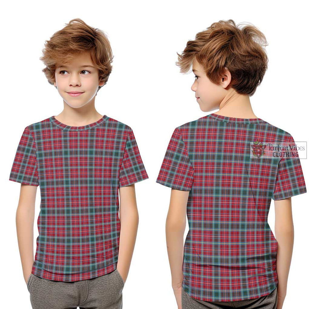 British Columbia Province Canada Tartan Kid T-Shirt - Tartanvibesclothing Shop