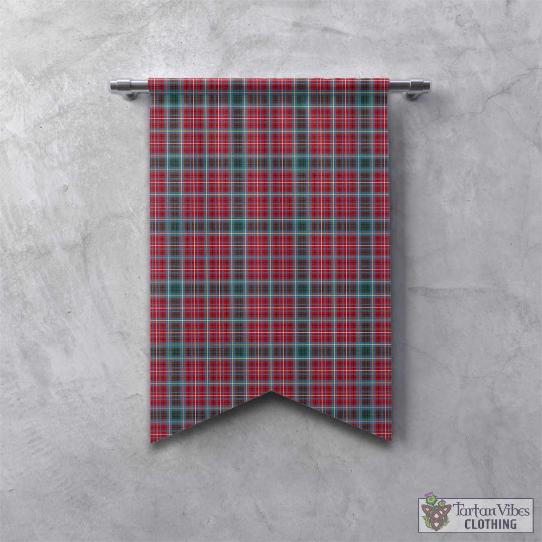 Tartan Vibes Clothing British Columbia Province Canada Tartan Gonfalon, Tartan Banner