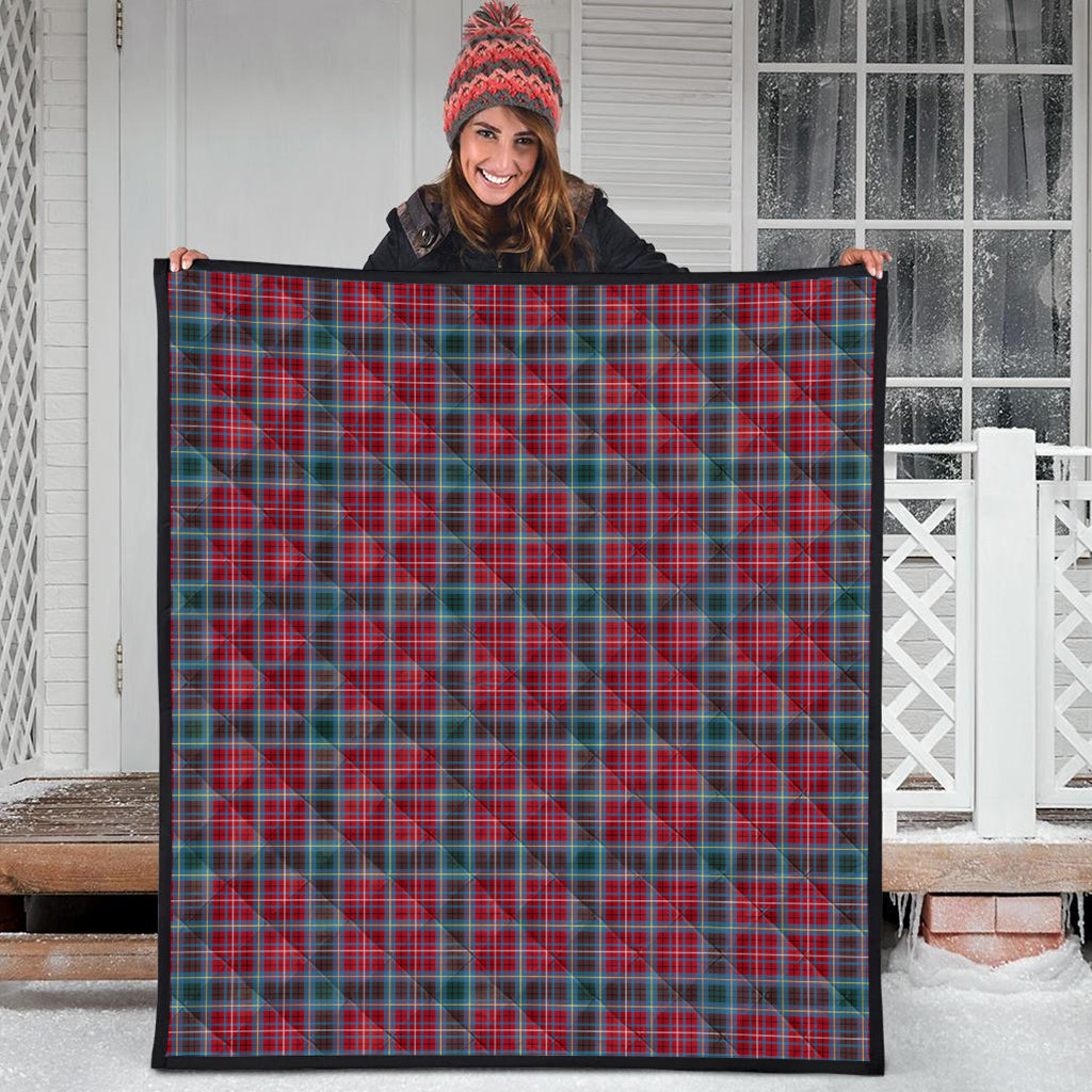 British Columbia Province Canada Tartan Quilt - Tartanvibesclothing