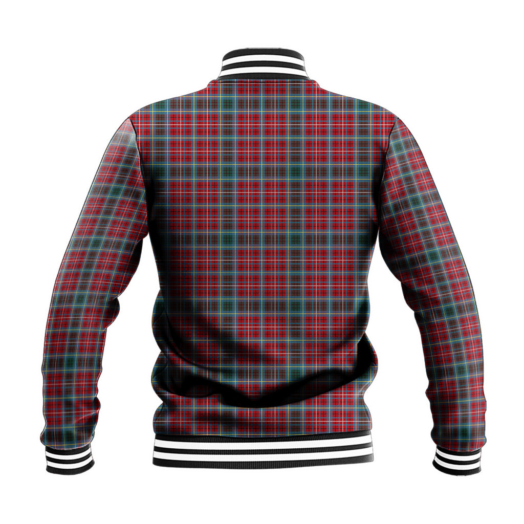 British Columbia Province Canada Tartan Baseball Jacket - Tartanvibesclothing