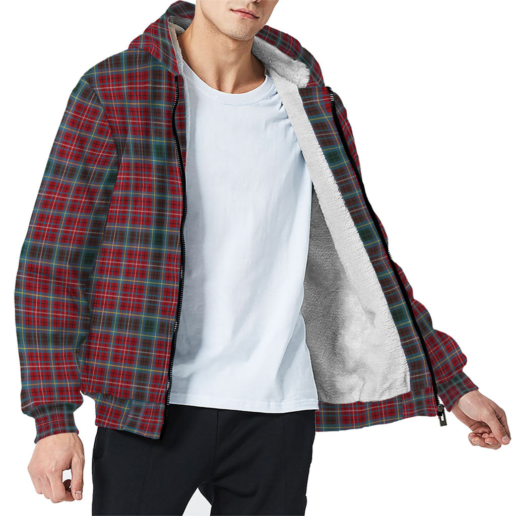 British Columbia Province Canada Tartan Sherpa Hoodie - Tartanvibesclothing