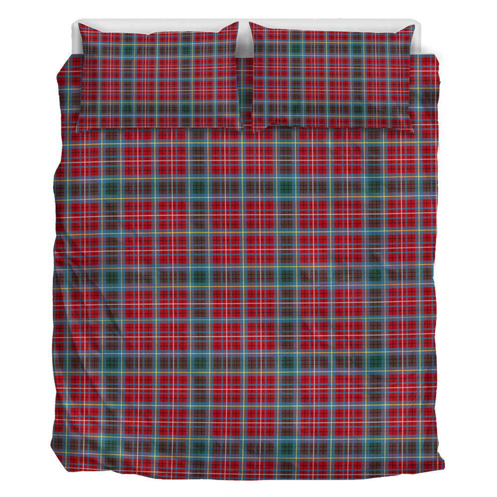 British Columbia Province Canada Tartan Bedding Set - Tartanvibesclothing