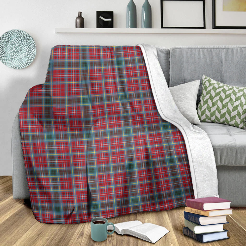 British Columbia Province Canada Tartan Blanket - Tartanvibesclothing