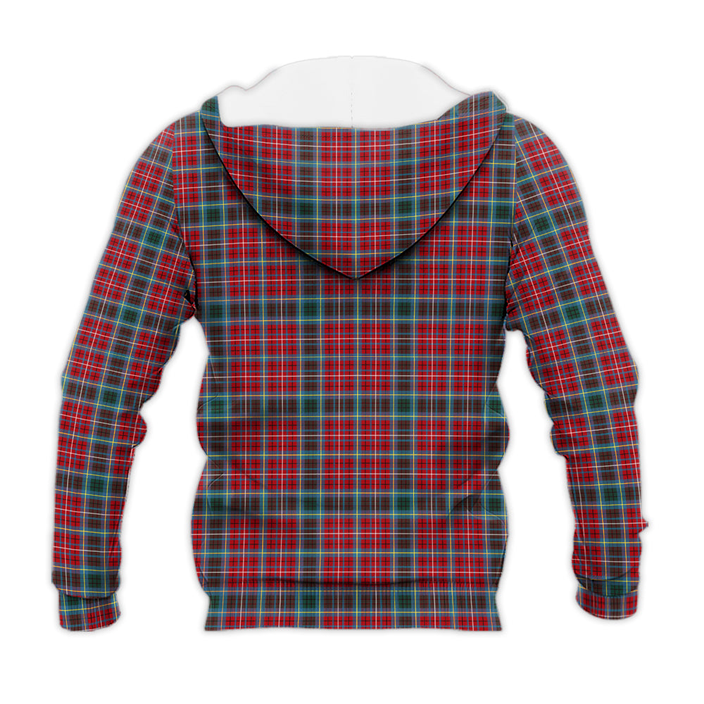 British Columbia Province Canada Tartan Knitted Hoodie - Tartanvibesclothing