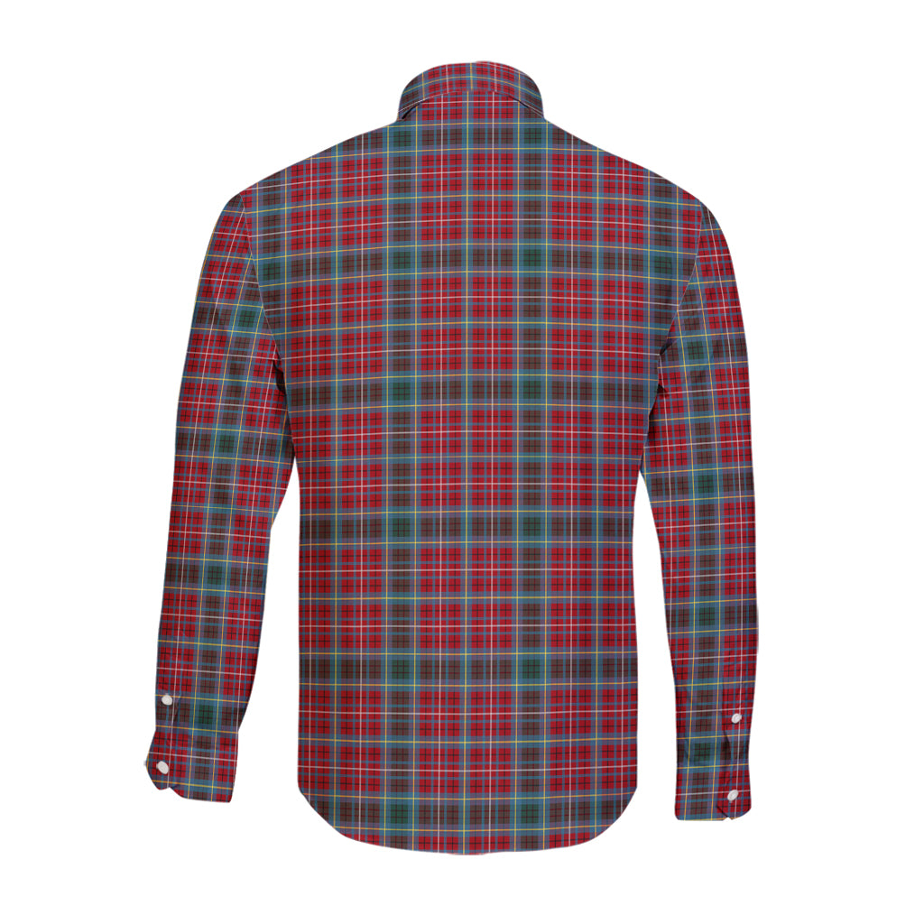 British Columbia Province Canada Tartan Long Sleeve Button Up Shirt - Tartanvibesclothing