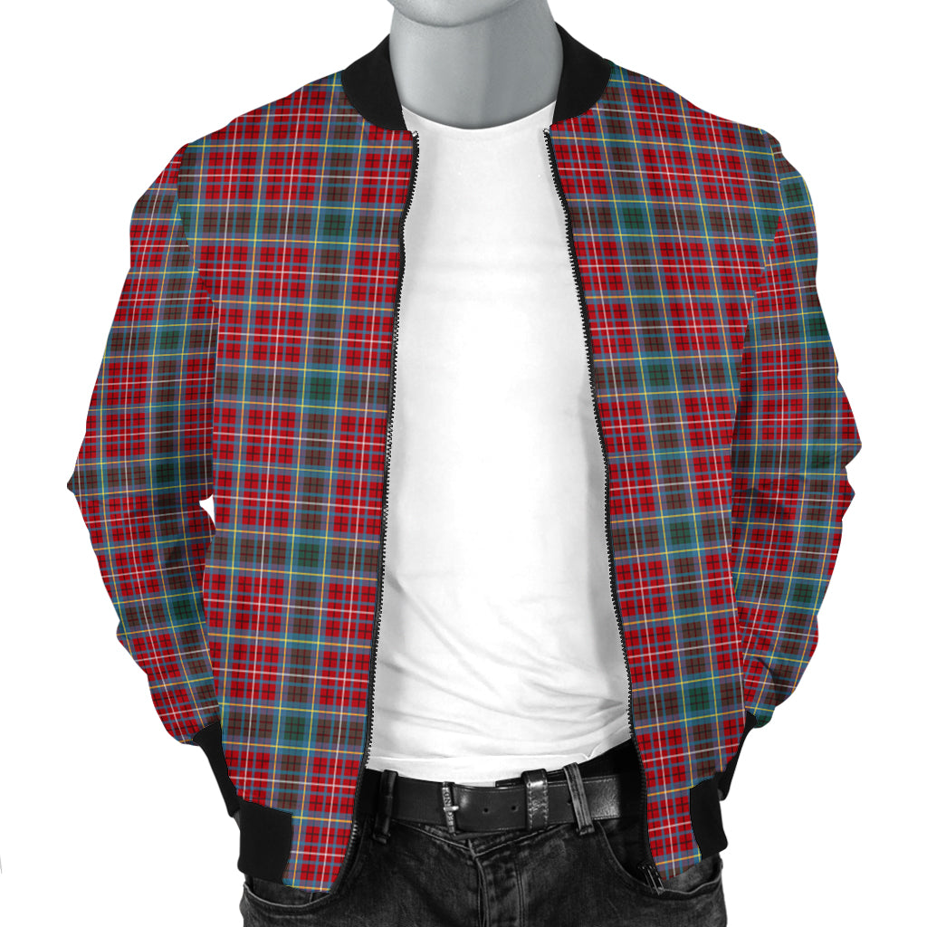 British Columbia Province Canada Tartan Bomber Jacket - Tartanvibesclothing