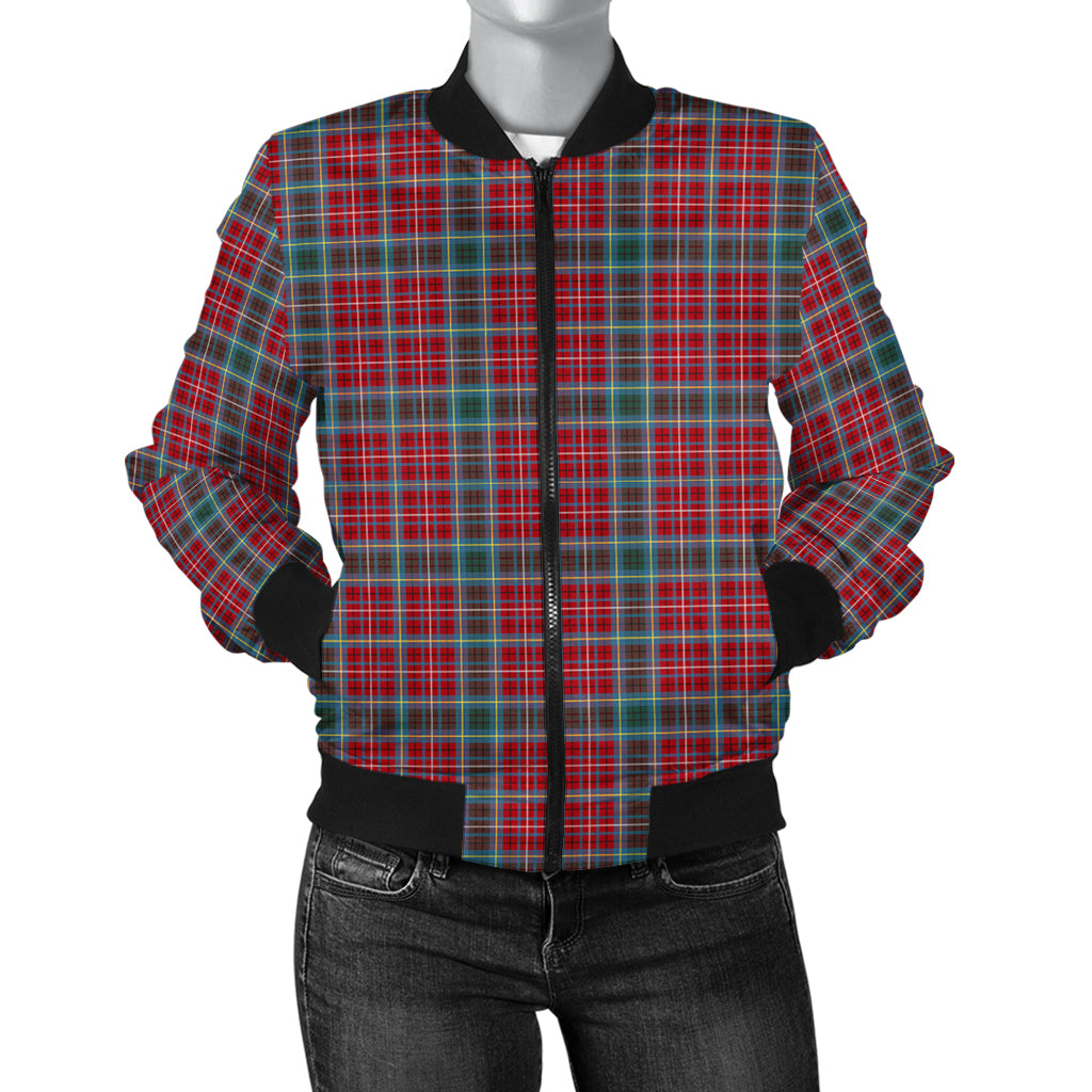 British Columbia Province Canada Tartan Bomber Jacket - Tartanvibesclothing