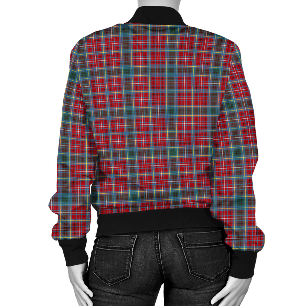 British Columbia Province Canada Tartan Bomber Jacket - Tartanvibesclothing