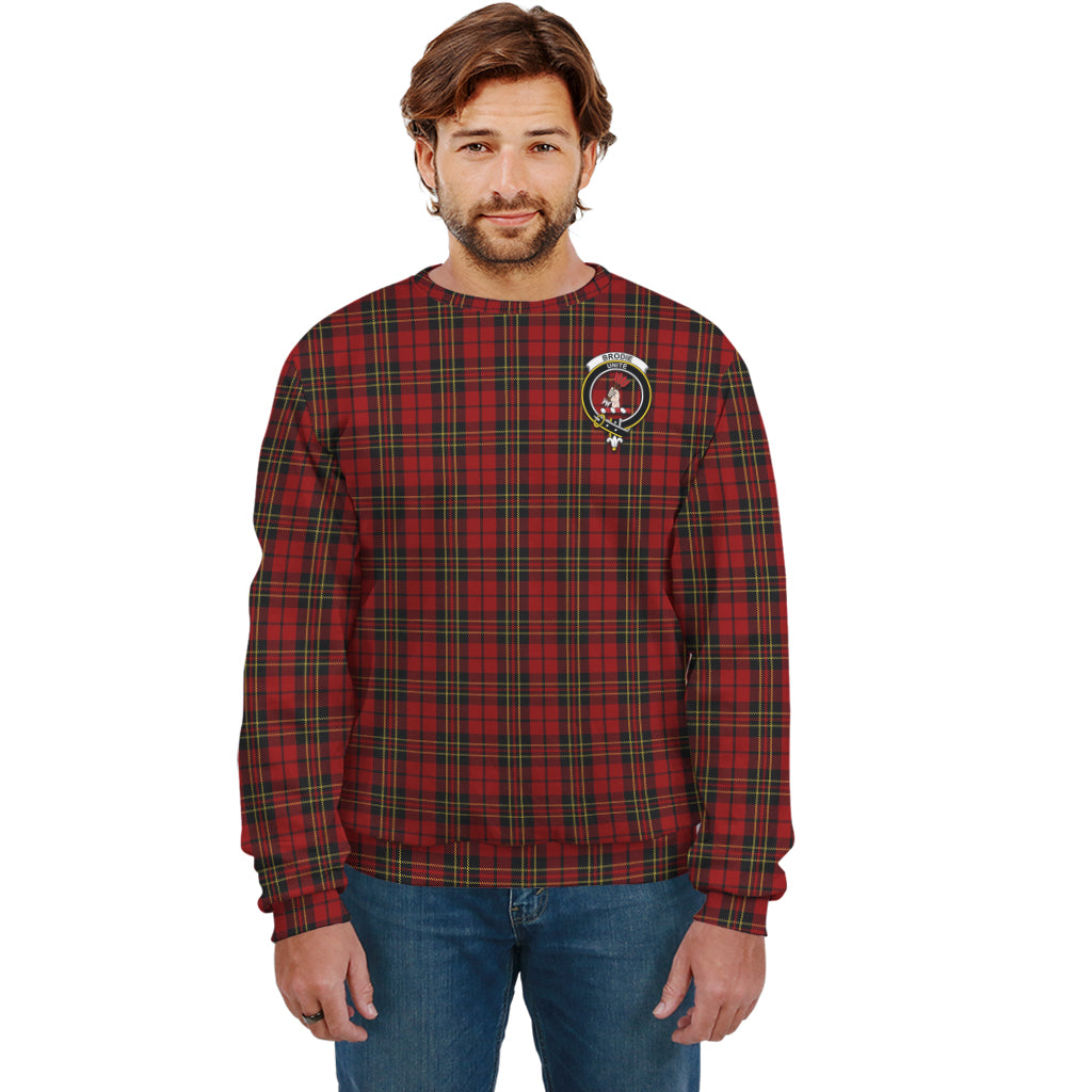 Brodie Tartan Sweatshirt with Family Crest Unisex - Tartan Vibes Clothing