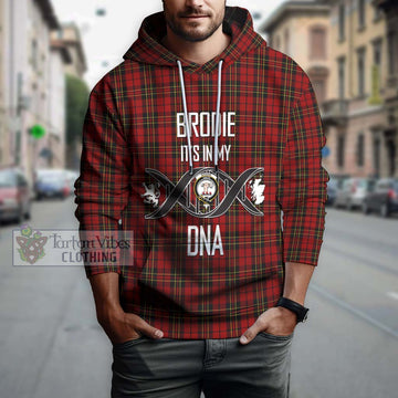 Brodie Tartan Hoodie with Family Crest DNA In Me Style