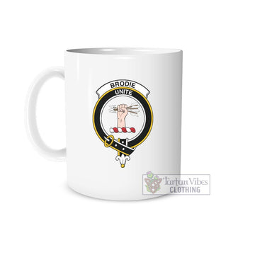 Brodie Family Crest Ceramic Mug