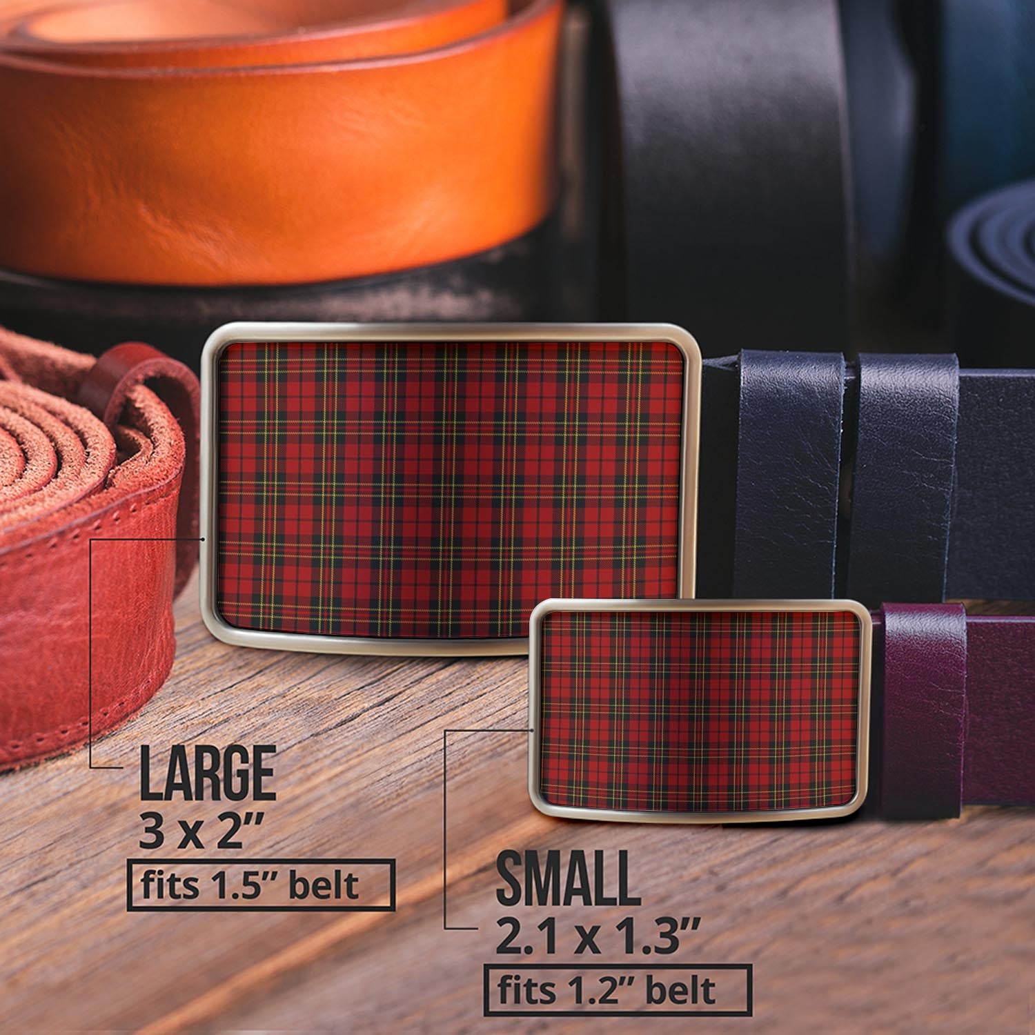 Brodie Tartan Belt Buckles - Tartan Vibes Clothing