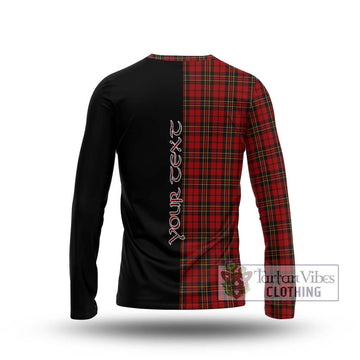 Brodie Tartan Long Sleeve T-Shirt with Family Crest and Half Of Me Style