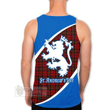 Brodie Family Crest Tartan Men's Tank Top Celebrate Saint Andrew's Day in Style