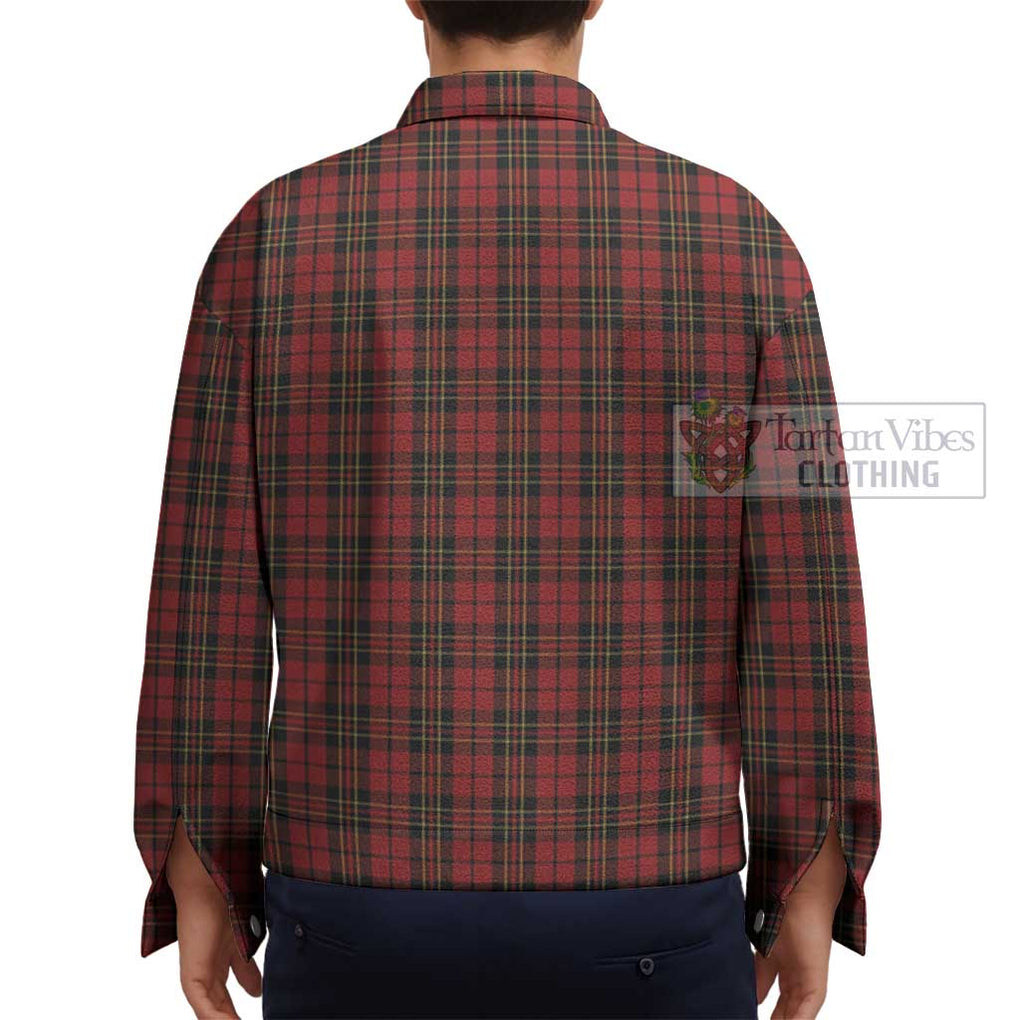 Brodie Tartan Unisex Lapel Cotton Jacket - Tartan Vibes Clothing