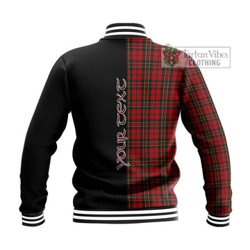 Brodie Tartan Baseball Jacket with Family Crest and Half Of Me Style