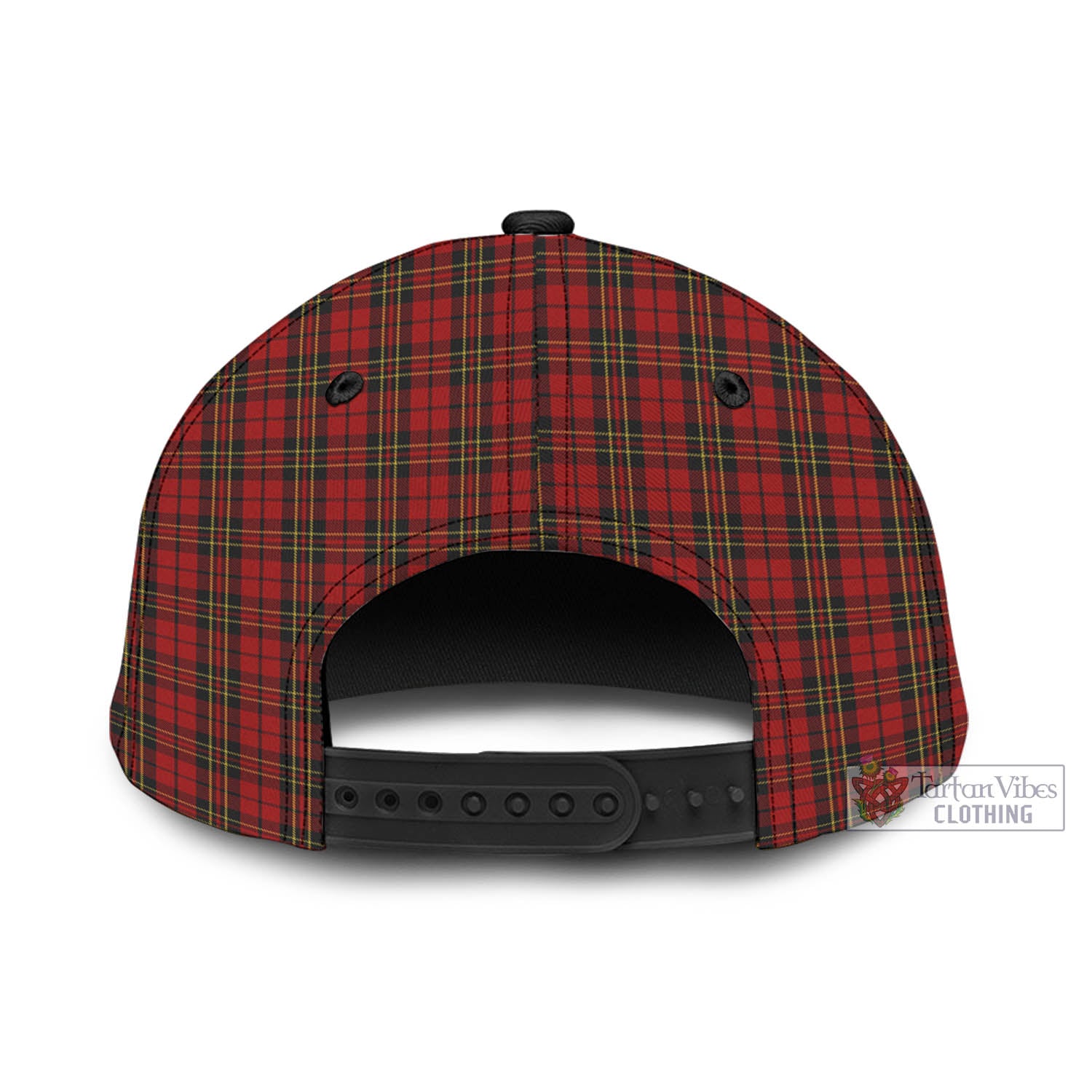 Tartan Vibes Clothing Brodie Tartan Classic Cap with Family Crest In Me Style