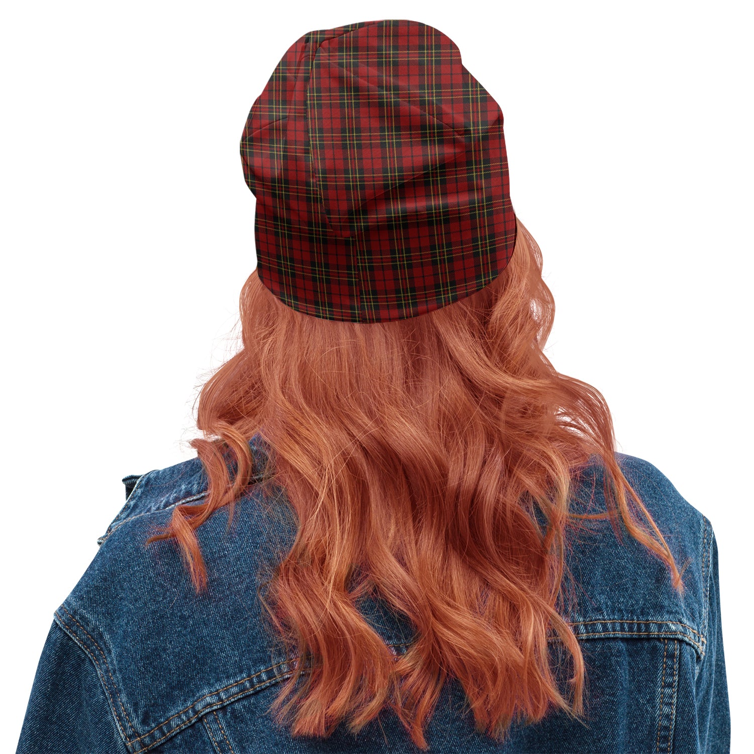 Brodie Tartan Beanies Hat with Family Crest - Tartanvibesclothing