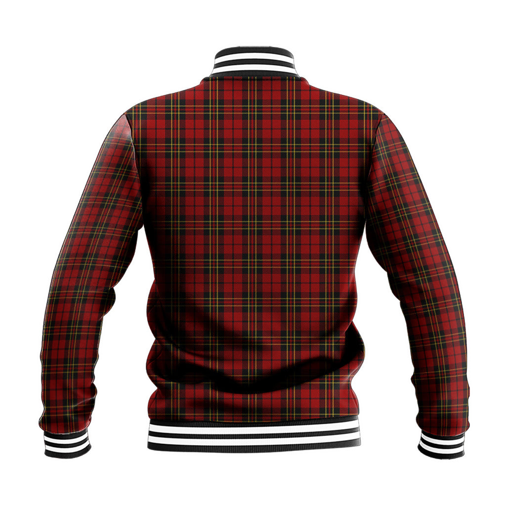 Brodie Tartan Baseball Jacket with Family Crest - Tartan Vibes Clothing