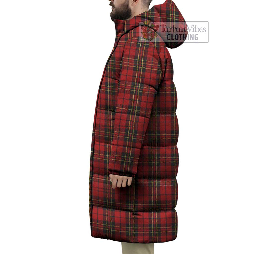 Tartan Vibes Clothing Brodie Tartan Long Down Jacket