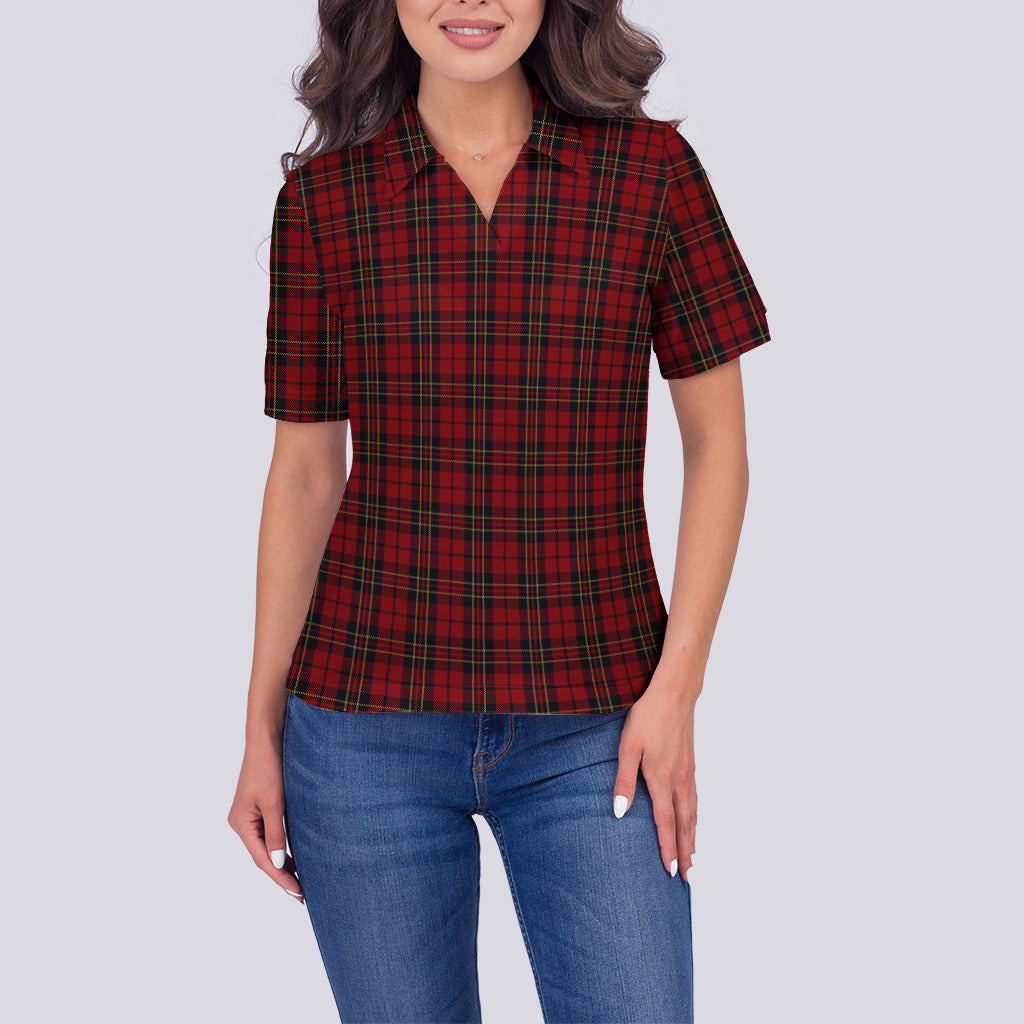 Brodie Tartan Polo Shirt For Women - Tartanvibesclothing