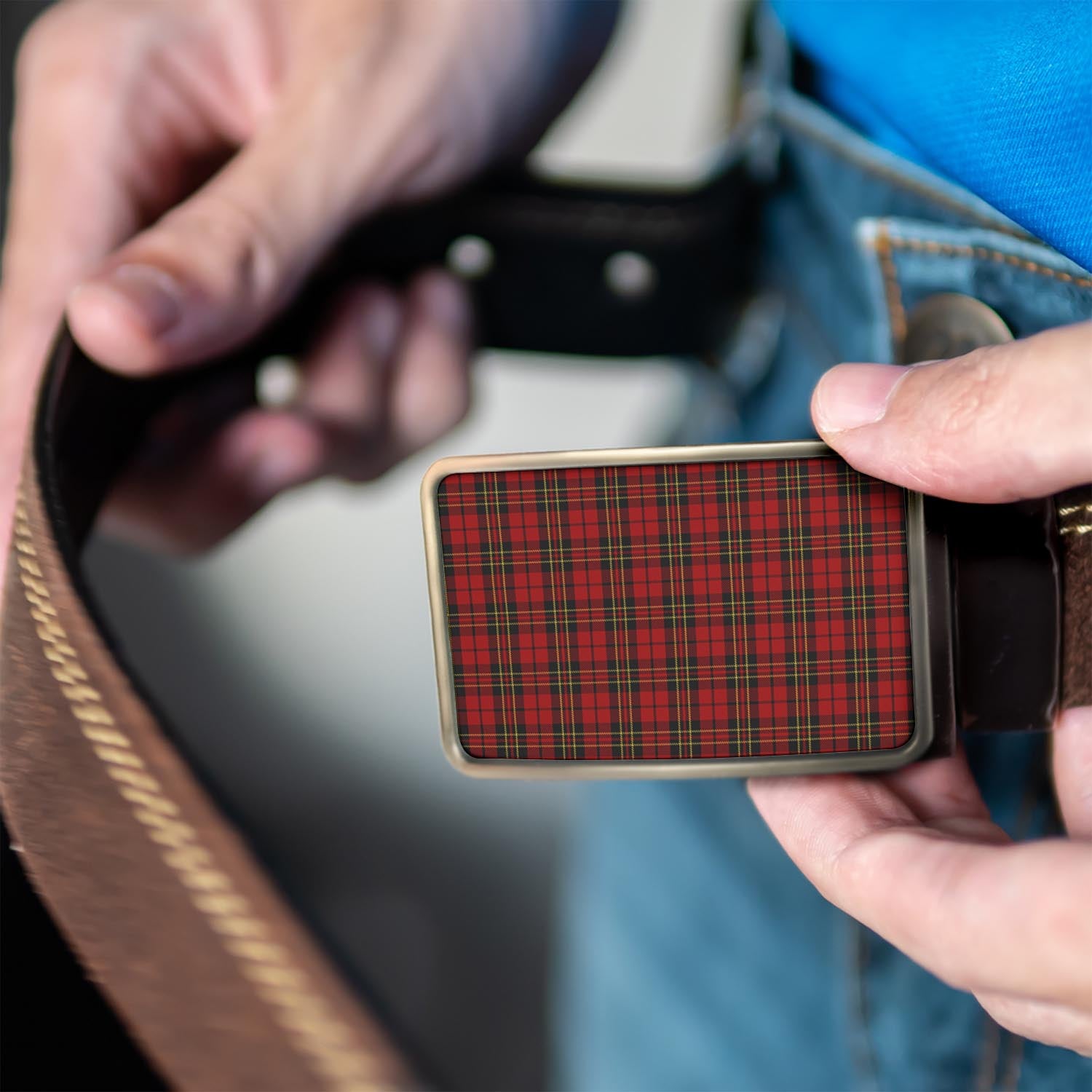 Brodie Tartan Belt Buckles - Tartan Vibes Clothing