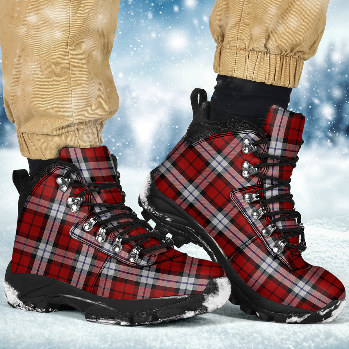 Brodie Dress Tartan Alpine Boots - Tartanvibesclothing