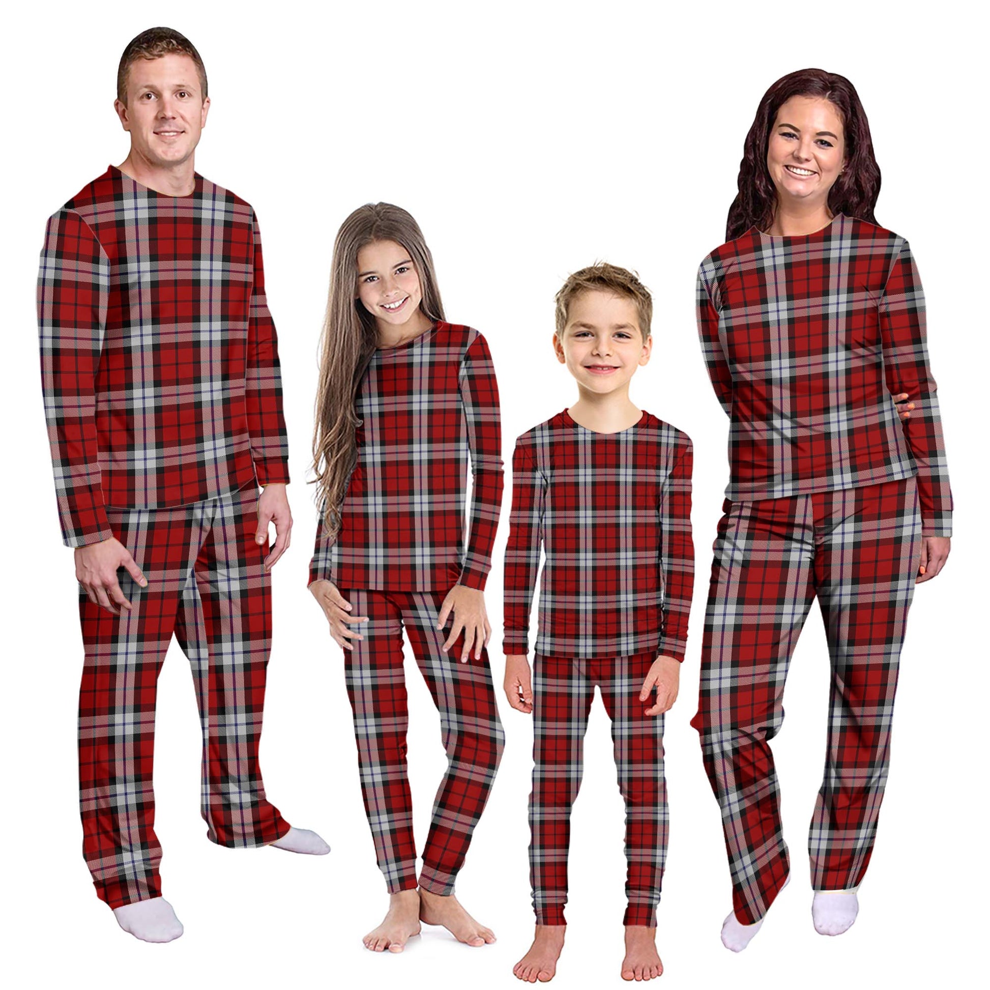 Brodie Dress Tartan Pajamas Family Set Kid - Tartan Vibes Clothing