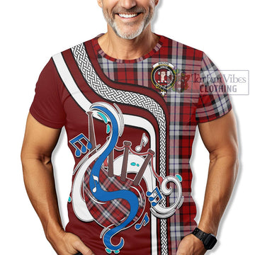 Brodie Dress Tartan T-Shirt with Epic Bagpipe Style