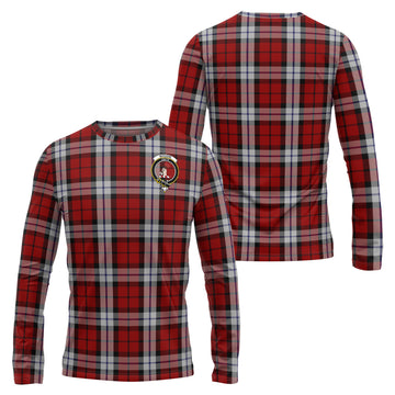 Brodie Dress Tartan Long Sleeve T-Shirt with Family Crest