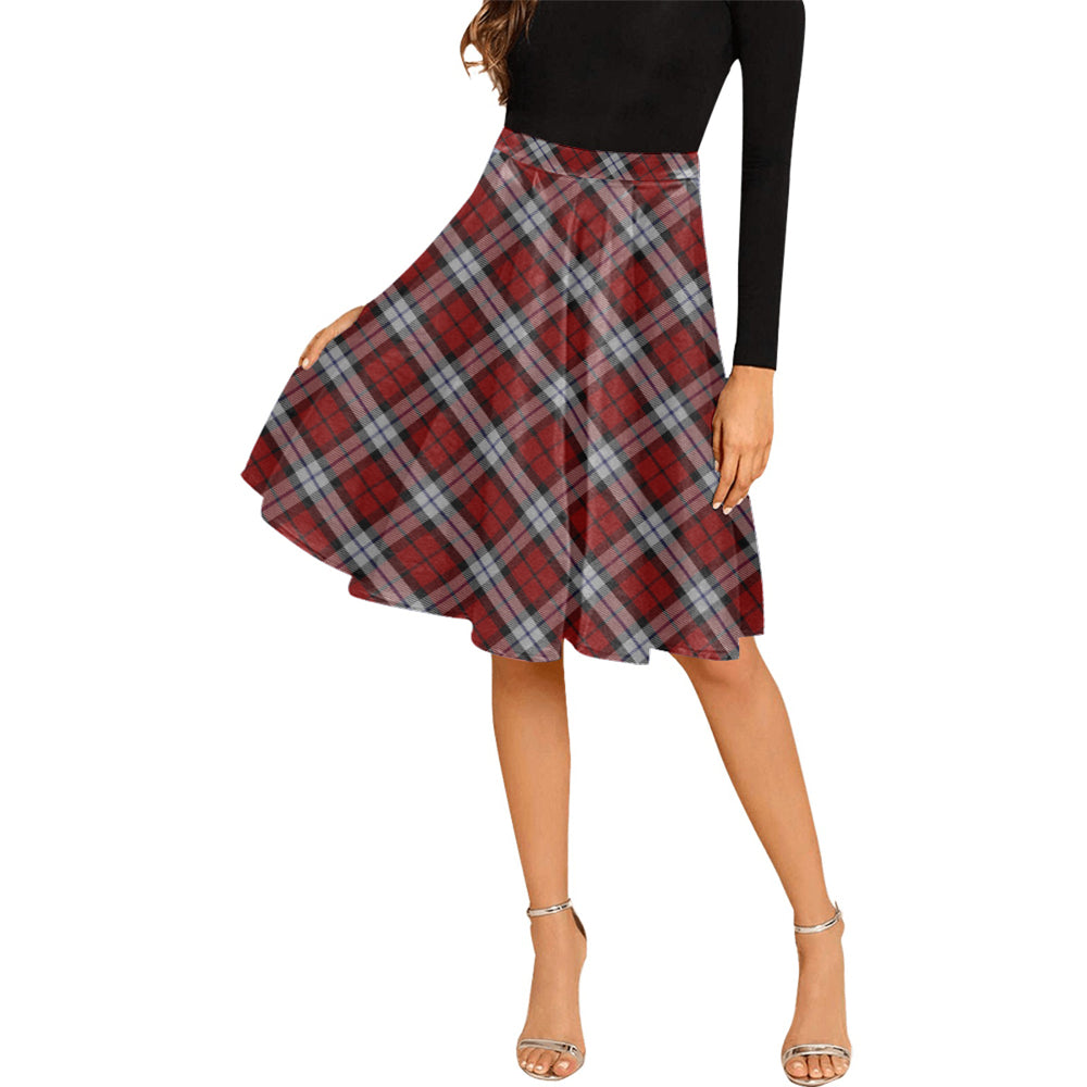 Brodie Dress Tartan Melete Pleated Midi Skirt Female - Tartanvibesclothing