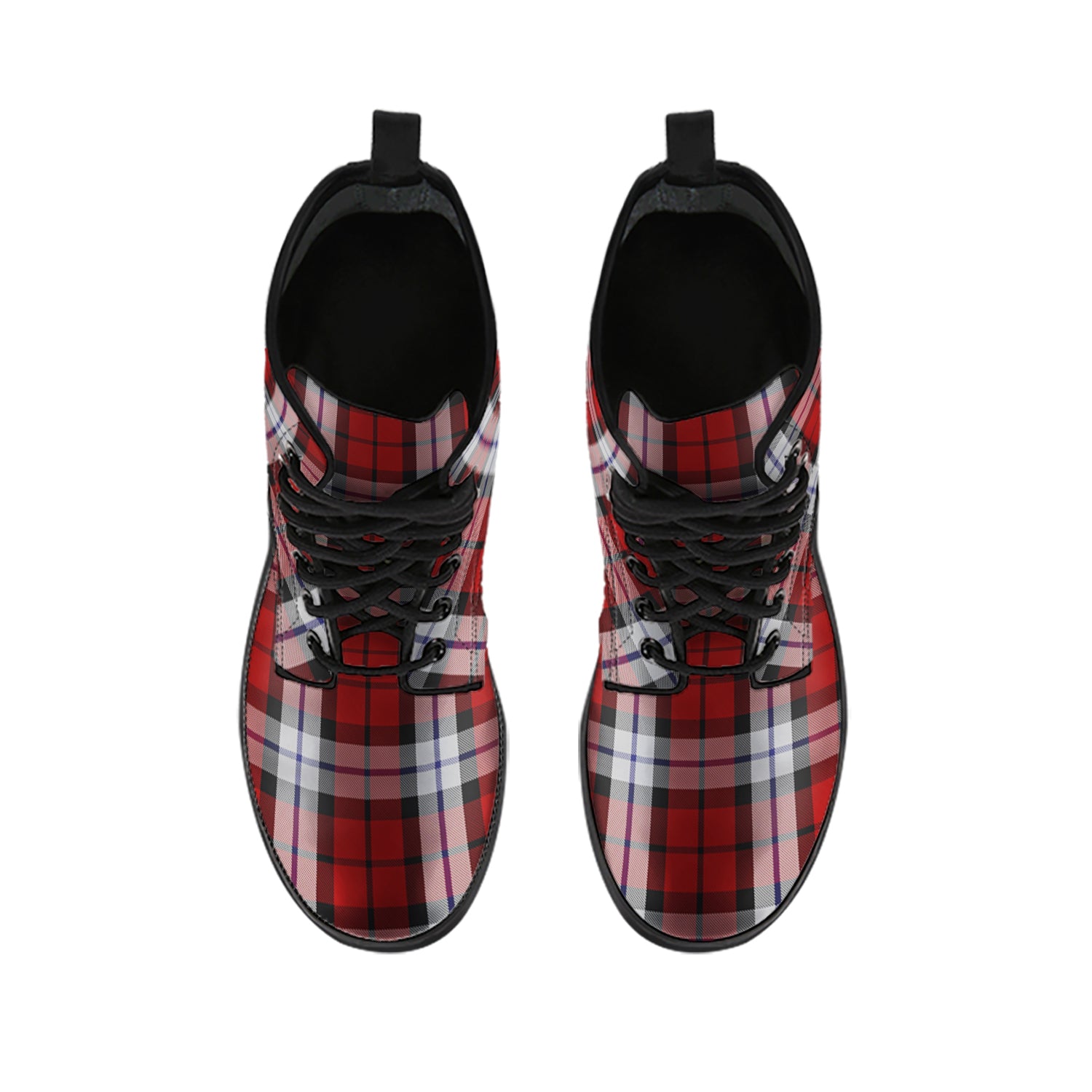 Brodie Dress Tartan Leather Boots - Tartanvibesclothing